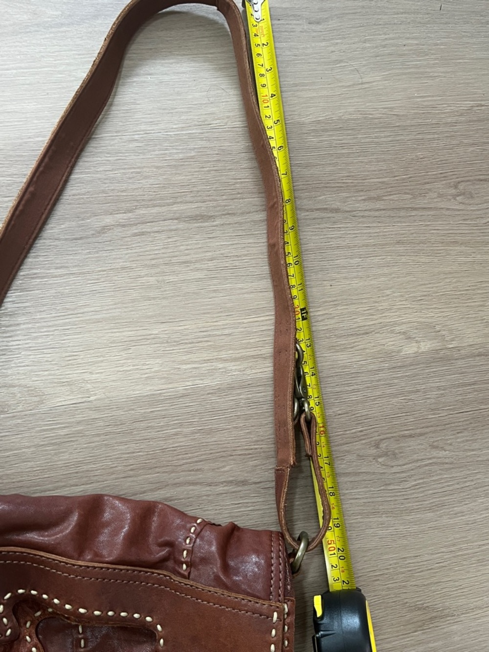 Lucky Brand Brown Leather Crossbody Bag - Picture 7 of 10